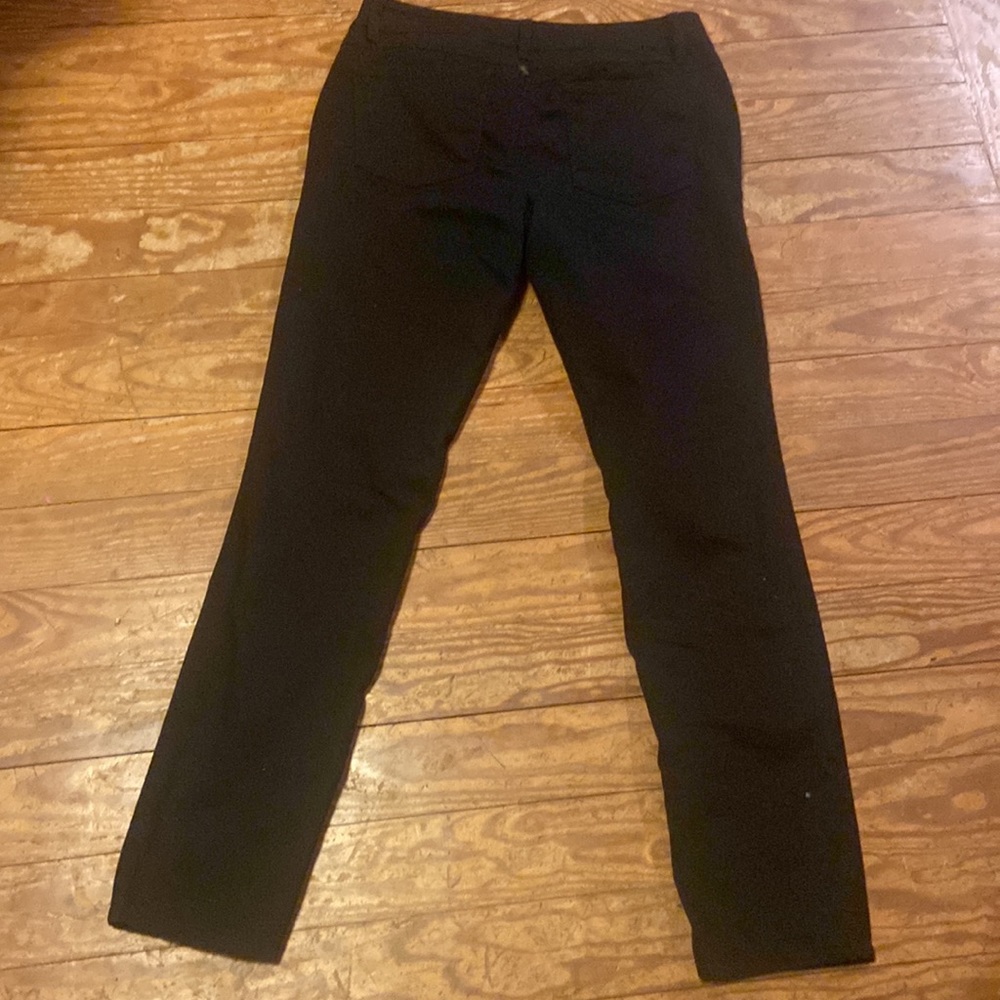 Prana organic cotton black pants